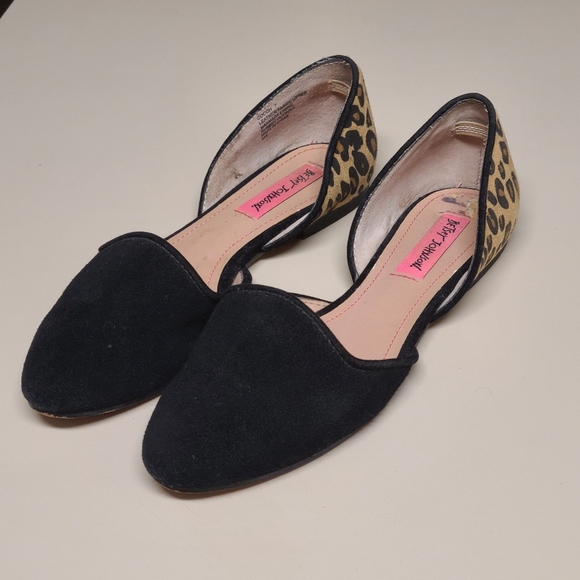 Betsey Johnson Cocoh cheetah flats size 7 - Picture 2 of 7